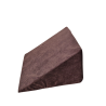 Cuscino a cuneo multifunzionale 35x45x20 cm - per sdraiarsi, leggere e sostenere le gambe - 1021 Marrone