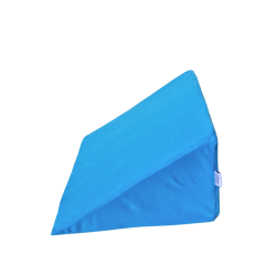 Cuscino a cuneo multifunzionale 35x45x20 cm - per sdraiarsi, leggere e sostenere le gambe - 1331 Blu