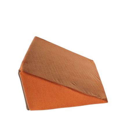 Cuscino a cuneo multifunzionale 35x45x20 cm - per sdraiarsi, leggere e sostenere le gambe - 1333 Arancione