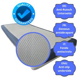 Coprimaterasso VENUS 90x200 (15–18 cm) con cerniera, traspirante, antiscivolo, lavabile a 30°C | Natalia Spzoo