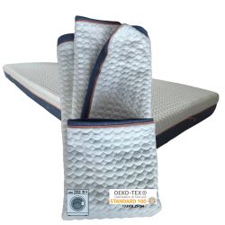 Coprimaterasso MIDNIGHT 90x200 (15–18 cm) con cerniera,...