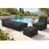 Maxi Outdoor Daybed 200x90x40 cm – lettino da giardino, pouf gigante e chaise longue 01
