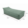 Maxi Indoor 200x90x40 cm – pouf gigante, chaise longue e lettino relax B09