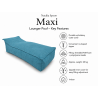 Maxi Indoor 200x90x40 cm – pouf gigante, chaise longue e lettino relax B18
