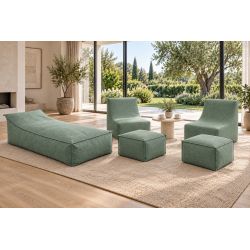 Maxi Indoor 200x90x40 cm – pouf gigante, chaise longue e lettino relax B09