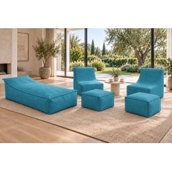 Maxi Indoor 200x90x40 cm – pouf gigante, chaise longue e lettino relax B18