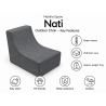 Nati Outdoor 55x75x70 cm – poltrona da giardino, poltrona relax per terrazza 23