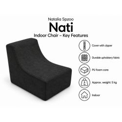 Nati Indoor 55x75x70 cm – poltrona relax, poltrona da salotto B15