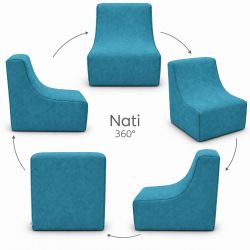 Nati Indoor 55x75x70 cm – poltrona relax, poltrona da salotto B18