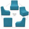 Nati Indoor 55x75x70 cm – poltrona relax, poltrona da salotto B18