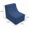 Nati Indoor 55x75x70 cm – poltrona relax, poltrona da salotto B39