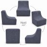 Nati Indoor 55x75x70 cm – poltrona relax, poltrona da salotto B40