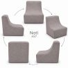 Nati Indoor 55x75x70 cm – poltrona relax, poltrona da salotto B50