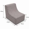 Nati Indoor 55x75x70 cm – poltrona relax, poltrona da salotto B50