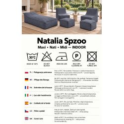 Nati Indoor 55x75x70 cm – poltrona relax, poltrona da salotto B40
