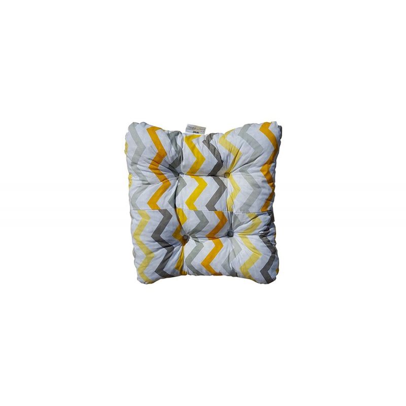Cuscino per sedia trapuntato circa 38 x 38 x 8 cm - 041