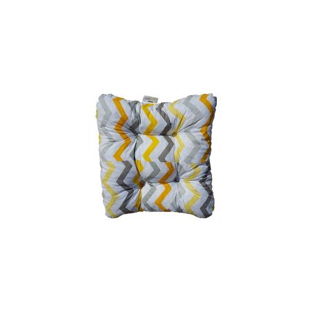 Cuscino per sedia trapuntato circa 38 x 38 x 8 cm - 041