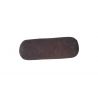 Cuscino cilindrico 44x15 cm con federa in microfibra  Marrone scuro