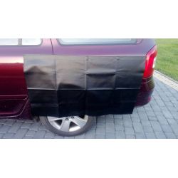 Protezione auto parafango in similpelle con banda magnetica continua