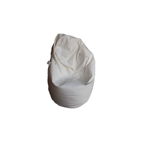 Natalia Spzoo – Pouf Poltrona Sacco a pera Medium Point con EPS perle Bianco Natalia Spzoo – Pouf Poltrona Sacco a pera Medium Point con EPS perle Bianco