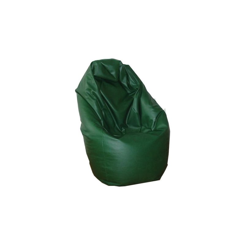 Natalia Spzoo – Pouf Poltrona Sacco a pera Medium Point con EPS perle - Verde