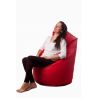 Natalia Spzoo – Pouf Poltrona Sacco a pera Medium Point con EPS perle - Verde