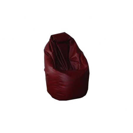 Natalia Spzoo – Pouf Poltrona Sacco a pera Medium Point con EPS perle - Rosso scuro Natalia Spzoo – Pouf Poltrona Sacco a pera Medium Point con EPS perle - Rosso scuro