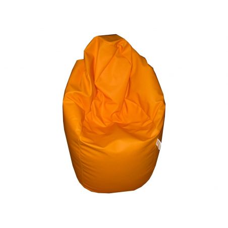 Natalia Spzoo – Pouf Poltrona Sacco a pera Medium Point con EPS perle - Arancione Natalia Spzoo – Pouf Poltrona Sacco a pera Medium Point con EPS perle - Arancione