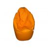 Natalia Spzoo – Pouf Poltrona Sacco a pera Medium Point con EPS perle - Arancione
