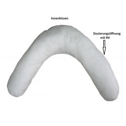 Cuscino 190 cm gravidanza allattamento con sfoderabile e lavabile federa,  EPS 003