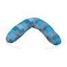Federa in cotone con cerniera per cuscino da allattamento 190 cm 007