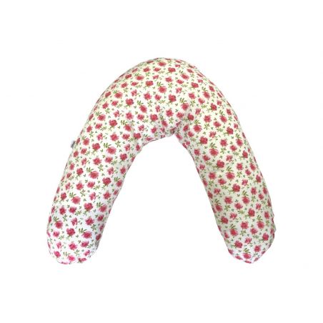 Federa in cotone con cerniera per cuscino da allattamento 190 cm  008