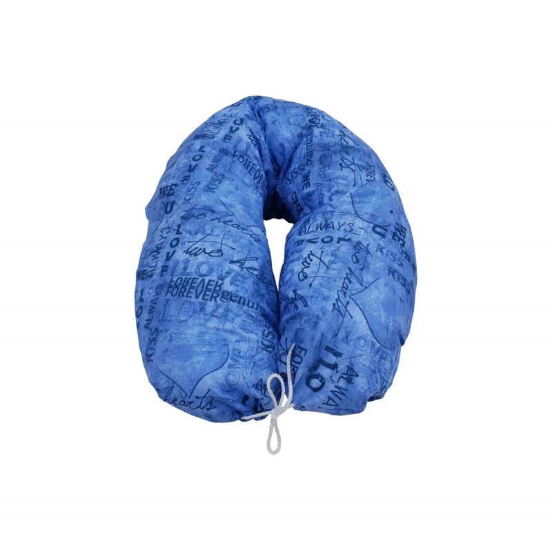 Federa in cotone con cerniera per cuscino da allattamento 190 cm 011