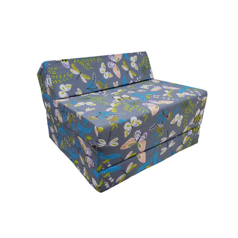 Materasso pieghevole con testiera 200x70x10 cm 001