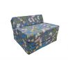 Materasso pieghevole con testiera 200x70x10 cm 001