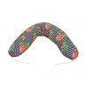 Federa in cotone con cerniera per cuscino da allattamento 190 cm 012