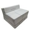 Materasso pieghevole con testiera 200x70x10 cm BTR