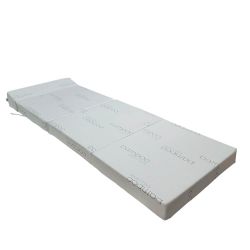 Materasso pieghevole con testiera 200x70x10 cm BTR