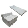 Materasso pieghevole con testiera 200x70x10 cm BTR