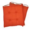 Cuscino sedia con  lacci 40x40x3cm 003 - set di 2