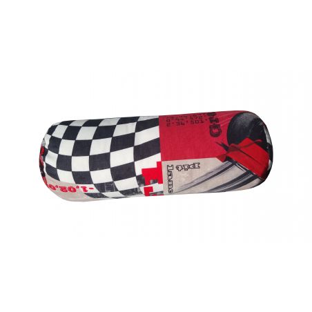 Cuscino cilindrico 44x15 cm con federa in microfibra CARS