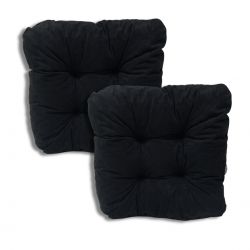 Set di 2 cuscini per sedie 38 x 38 x 8 cm  - 0001