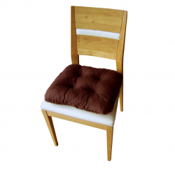 Set di 4 cuscino per sedia trapuntato circa 40 x 40 x 8 cm - 1021