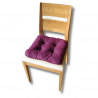 Set di 4 cuscino per sedia trapuntato circa 40 x 40 x 8 cm - 1224