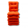 Set di 4 cuscino per sedia trapuntato circa 40 x 40 x 8 cm - 1333