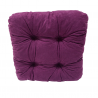 Set di 6 cuscino per sedia trapuntato circa 40 x 40 x 8 cm - 1224