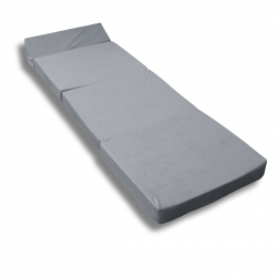 Materasso pieghevole con testiera 200x70x10 cm 1008