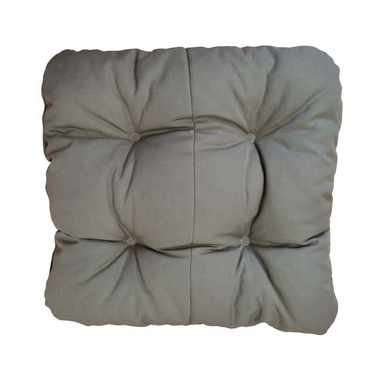 Cuscino per sedia trapuntato circa 38 x 38 x 8 cm - 001