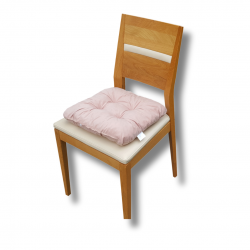 Cuscino trapuntato per sedia 40 x 40 x 8 cm -1009