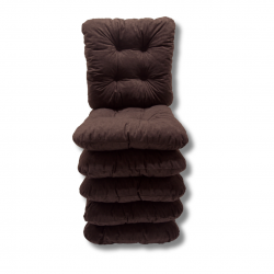 Cuscino trapuntato per sedia 40 x 40 x 8 cm  -1021